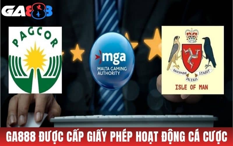 GA888 được cấp phép hoạt động từ các tổ chức quản lý cá cược GA888 được cấp phép hoạt động từ các tổ chức quản lý cá cược