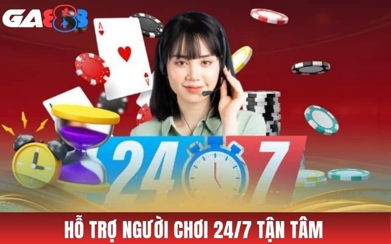 Hỗ trợ khách hàng nhanh chóng 24/7 Hỗ trợ khách hàng nhanh chóng 24/7