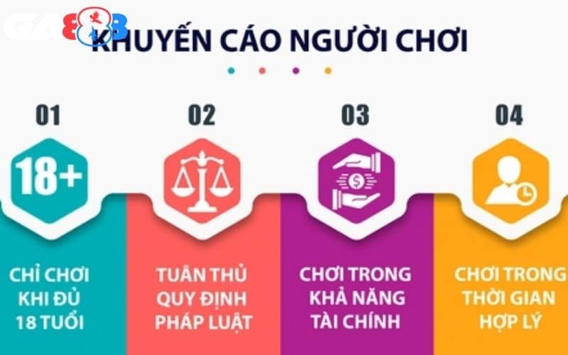 Những quy định chơi có trách nhiệm mà người chơi cần tuân thủ